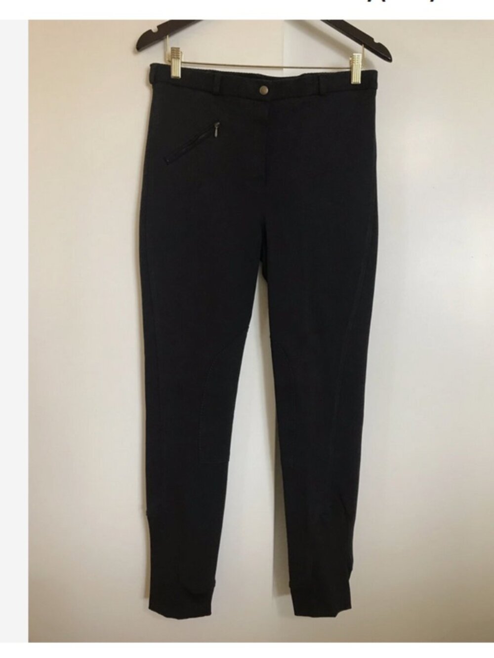 Navy Blue Breeches 31x27 Knee Patch Ladies 42 Riding Pants